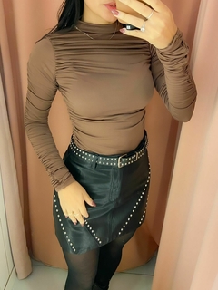 Body drapeado poliamida na internet