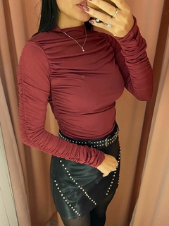 Body drapeado poliamida - I LOVE BOUTIQUE
