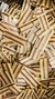 Pururuca de Trigo Listrada 1kg para Fritar ( Pellet de trigo listrada) Snacks - Casa Dos Snacks