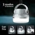 Lámpara Camping Farol Colgante Linterna Recargable Solar Usb - 2x1 - comprar online