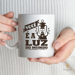 Caneca - Você é a luz do mundo - comprar online