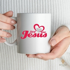 Caneca - Love Me Jesus - comprar online