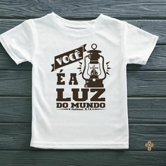 Camiseta - Você é a luz do mundo - comprar online