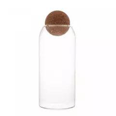 Pote de Vidro com Tampa Esfera 1,1L - Kaza 8