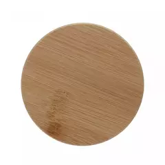 Imagem do Pote Hermético de Vidro Canelado com Tampa de Bambu 1,3L