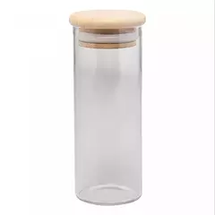 Pote Hermético de Vidro com Tampa de Bambu 160ml - Kaza 8