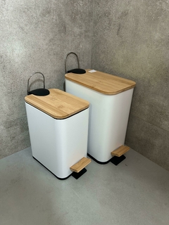 Lixeira Practice Branco 5L - Kaza 8