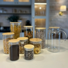 Compre e Leve - Kit de 8 potes herméticos + jarra de 1,2 L - comprar online