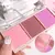 HISYI-Blush de três cores - comprar online
