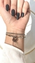Pulseira dupla de patinha