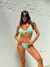 BIKINI LALI SKY BLUE Y LIMA FLUO TEXTURADA