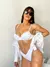 Imagen de BIKINI JUSTINA BLANCA TEXTURADA