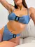 BIKINI AKIRA AZUL BRILLOSO - comprar online