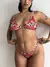 BIKINI LALI ESTAMPA FLORES ROJAS - RegginaComplementos