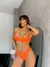 BIKINI JUSTINA NARANJA TEXTURADA - RegginaComplementos