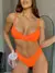 BIKINI JUSTINA NARANJA TEXTURADA en internet
