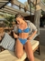 BIKINI EMMA AZUL FRANCIA TEXTURADA