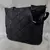 BOLSO MATELASSE ZAPHIR CON AZAS NEGRAS - comprar online
