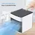Mini Ar Condicionado Portátil, Cooler Umidificador e Climatizador, Luz Led , Clima Artic , 3 Velocidades Refrigerador Pessoal - loja online