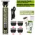 T9 barbeador elétrico sem fio, aparador de cabelo, eletrodomésticos, viagem, barbeiro, máquina de barbear para homens, aparador