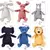 Brinquedo de pelúcia para cães, formato de animais, resistente à mordida, brinqbrinquedos estridentes, veludo, brinquedos para cães pequenos e grandes, filhote de cachorro, animais de estimação, acessórios de treinamento - comprar online