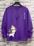 Rua casual feminino/masculino pulôver kawaii desenhos gato animados impressão - comprar online
