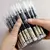 Pacote com 10 canetas rollerball líquidas diretas de alta capacidade, adequadas para trabalho e estudo de escritório, canetas de tinta gel na internet
