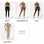 Conjunto esportivo feminino de duas peças, peito crossover roupas de yoga, ginastica, academia, corrida