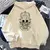 Camisa para o frio com estampa de holow knight - loja online