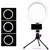 Ring light com tripé de mesa led 6 polegadas profissional. - Lux