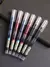Pacote com 10 canetas rollerball líquidas diretas de alta capacidade, adequadas para trabalho e estudo de escritório, canetas de tinta gel - Lux