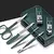 conjuntos de manicure portátil kits de pedicure preto brilhante, conjunto cortador de unhas e ferramentas de cuidados pessoais com tesoura de sobrancelha. - comprar online