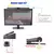 Barra de luz led para tela de computador, iluminação rgb, 44cm, suspensão, rgb , atmosfera, para estudo, trabalho, estudo, jogos na internet