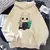 Camisa para o frio com estampa de holow knight na internet