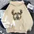 Camisa para o frio com estampa de holow knight