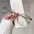 Imagem do Óculos anti-luz azul bloqueando óculos transparentes anti-radiação lente substituível para mulheres/homens