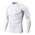Camiseta esportiva masculina de secagem rápida, musculação, corrida, manga lo na internet