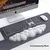Mouse pad com descanso de pulso teclado nuvem recupera memória espuma desktop e - Lux