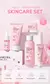 Sakura Cuidados Com A Pele Set Sérum Creme Rejuvenescedor Brilhante hidratante 5 produtos