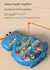 Brinquedos de pesca magnéticos simples para crianças, jogo de dinossauro, bebê Montessori, rotação, presente educacional para crianças na internet