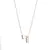 Colar com inicial do nome , ouro e prata , presentes - comprar online