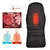 Almofada massageadora para cadeira, aquecimento elétrico, vibratória, cervical, pescoço, costas, corpo, massagem para carro, colchão lombar na internet