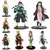 Anime demon slayer kimetsu não yaiba figura kamado tanjirou figura de ação ag