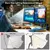 Barra de luz led para tela de computador, iluminação rgb, 44cm, suspensão, rgb , atmosfera, para estudo, trabalho, estudo, jogos - comprar online