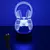 Neon gamer 3d lâmpada led night light configuração de jogos rgb lâmpadas inf na internet