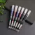 Imagem do Pacote com 10 canetas rollerball líquidas diretas de alta capacidade, adequadas para trabalho e estudo de escritório, canetas de tinta gel