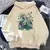 Camisa para o frio com estampa de holow knight na internet