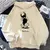 Camisa para o frio com estampa de holow knight