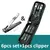 conjuntos de manicure portátil kits de pedicure preto brilhante, conjunto cortador de unhas e ferramentas de cuidados pessoais com tesoura de sobrancelha.