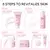 Sakura Cuidados Com A Pele Set Sérum Creme Rejuvenescedor Brilhante hidratante 5 produtos na internet